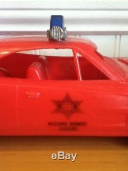 VINTAGE Dukes of Hazzard MEGO Sheriff Rosco Action Figure + Police Patrol Car