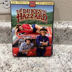 VINTAGE Ertl 1997 Dukes Of Hazzard 3 Cars Vehicle Action+DVDs some Lost Dvds