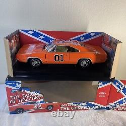 VINTAGE The Dukes Of Hazzard 1969 Charger General Lee American Muscle ERTL 118