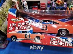 VINTAGE The Dukes Of Hazzard 1969 Charger General Lee American Muscle ERTL 118