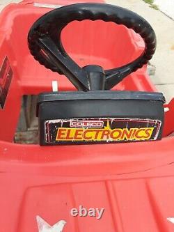 VTG 1982 The Dukes Of Hazzard General Lee 01 Coleco Electronics Kids Pedal Car