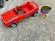 Vtg 1982 The Dukes Of Hazzard General Lee Pedal Car With Free Dukes Trash Can