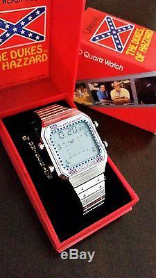 Very Rare Nos Dukes Of Hazzard Multi Car Chase Game Watch