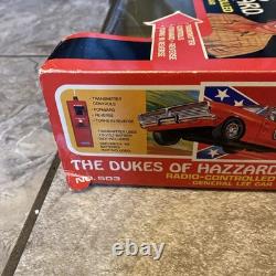 Vintage 1980 Procision Dukes of Hazzard General Lee RC Car & Remote #503