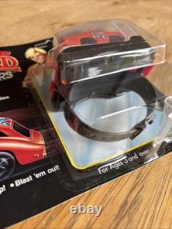 Vintage 1980 Rare Carded Unopened Dukes of Hazzard Wrist Racer General Lee Car