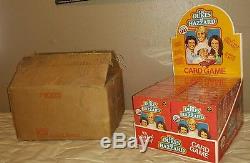 Vintage 1980's Dukes of Hazzard Uno Playing Card game 24 SEALED PACKAGES! + BOX