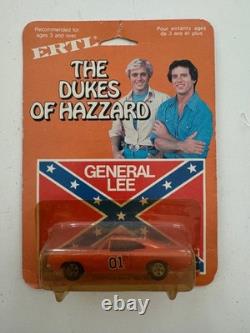 Vintage 1981 Dukes of Hazzard Ertl Watch Toy Lot General Lee Rare