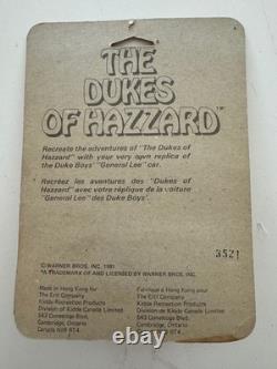 Vintage 1981 Dukes of Hazzard Ertl Watch Toy Lot General Lee Rare
