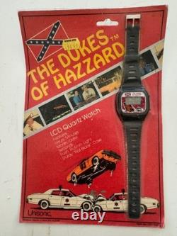 Vintage 1981 Dukes of Hazzard Ertl Watch Toy Lot General Lee Rare