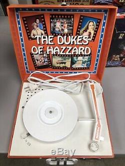 Vintage 1981 Dukes of Hazzard Record Player