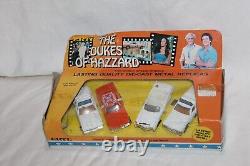 Vintage 1981 ERTL Dukes Of Hazzard 1/64 Die Cast 4 pack Set General Lee NEW