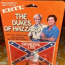 Vintage 1981 ERTL The Dukes of Hazzard 1/64 General Lee 1969 Dodge Charger Rare