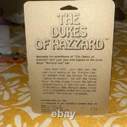 Vintage 1981 ERTL The Dukes of Hazzard 1/64 General Lee 1969 Dodge Charger Rare