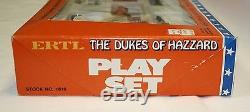 Vintage 1981 Ertl Dukes of Hazzard Play Set 1/64 Scale NIB Mint Packaging Error