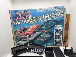 Vintage 1981 IDEAL DUKES OF HAZZARD HO SLOT CAR RACING Incomplete