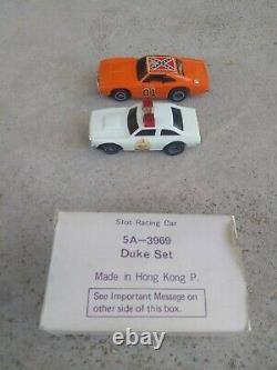Vintage 1981 Ideal The Dukes Of Hazzard Electric Slot Racing Set With Box RARE