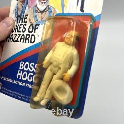 Vintage 1981 Mego Dukes of Hazzard Boss Hogg Action Figure MOC Sealed 3 3/4 Toy