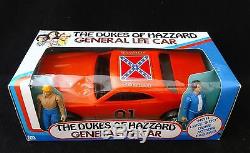 Vintage 1981 Mego Dukes of Hazzard General Lee Bo & Luke Action Figures IN BOX