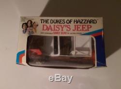 Vintage 1981 Mego The Dukes of Hazzard DAISY'S JEEP with Daisy Duke Figure in Box