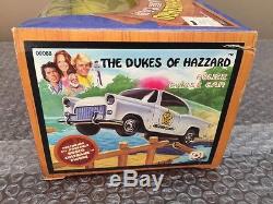 Vintage 1981 Mego The Dukes of Hazzard Police Chase Car With Rosco Coltrane RARE