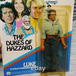 Vintage 1981 Mego the dukes of hazzard 8 figures Luke Bo Daisy Boss Hogg Toy