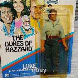 Vintage 1981 Mego the dukes of hazzard 8 figures Luke Bo Daisy Boss Hogg Toy
