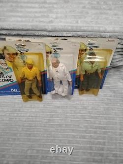 Vintage 1981 Mego the dukes of hazzard 8 figures Luke Bo Daisy Boss Hogg Toy