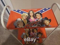 Vintage 1981 The Dukes of Hazzard Tin Litho Bookshelf VERY RARE