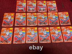 Vintage 1981 ertl 1/64 THE DUKES OF HAZZARD Lot of 16 READ