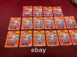 Vintage 1981 ertl 1/64 THE DUKES OF HAZZARD Lot of 16 READ