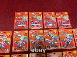 Vintage 1981 ertl 1/64 THE DUKES OF HAZZARD Lot of 16 READ