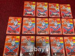 Vintage 1981 ertl 1/64 THE DUKES OF HAZZARD Lot of 16 READ