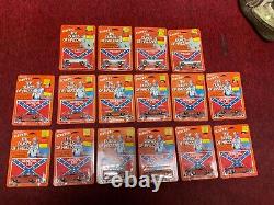 Vintage 1981 ertl 1/64 THE DUKES OF HAZZARD Lot of 16 READ