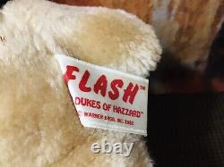 Vintage 1982 Animal Fair Dukes Of Hazzard 14 Stuffed Plush Dog Flash HTF