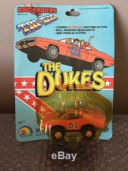 Vintage 1983 LJN The Dukes of Hazzard Rough Riders The Dukes Acrylic Case RARE