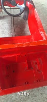 Vintage Coleco Dukes of Hazzard General Lee Pedal Car Rare Original Decals