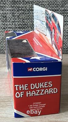 Vintage Corgi, Dukes of Hazzard, Dodge Charger & Resin Figures, CC05301