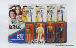 Vintage DUKES OF HAZZARD 3.75 Mego Action Figures FACTORY SEALED Mego 1981