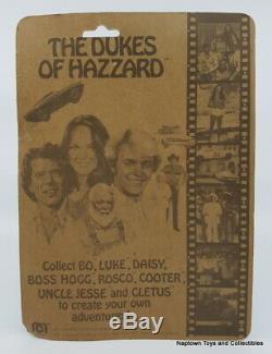 Vintage DUKES OF HAZZARD 3.75 Mego Action Figures FACTORY SEALED Mego 1981