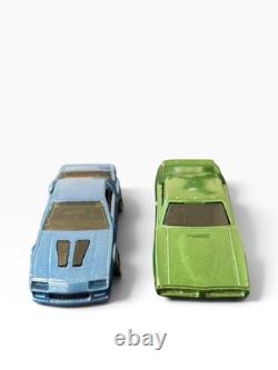 Vintage Diecast Car Lot (6) Dukes of Hazzard General Lee, Chevy C10, Camaro