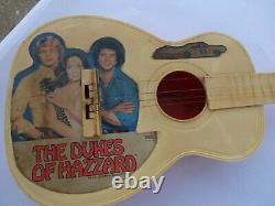 Vintage Dukes of Hazzard Acoustic Toy Guitar