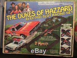 Vintage Dukes of Hazzard Electric Slot Car Set HO scale by Ideal no. 4767-0