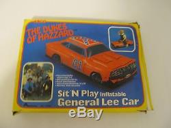 Vintage Dukes of Hazzard General Lee Sit N Play Inflatable ARCO rare