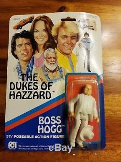 Vintage Dukes of Hazzard Mego Figures 3 3/4 Autographed Bo Cooter Luke Cletus +