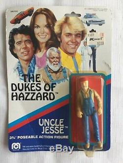 Vintage Dukes of Hazzard Uncle Jesse (1981) 3 3/4 Mego Action Figure