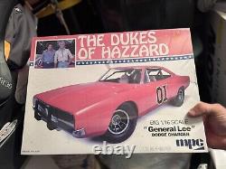 Vintage ERTL 1981 DUKES OF HAZZARD GENERAL LEE 1969 CHARGER 116 scale RARE LOT