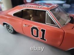 Vintage ERTL Duke's Of Hazzard 1969 Dodge Charger 1/18 Marked Warner Bros 1981