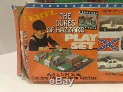 Vintage ERTL The Dukes Of Hazzard Play Set