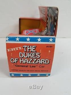 Vintage ERTL The Dukes of Hazzard General Lee Car 1/25 Scale Die Cast #1791 NR