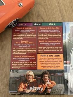 Vintage Ertl 1/18 Dukes of Hazzard General Lee With Bonus Complete 2nd Seasson DVD